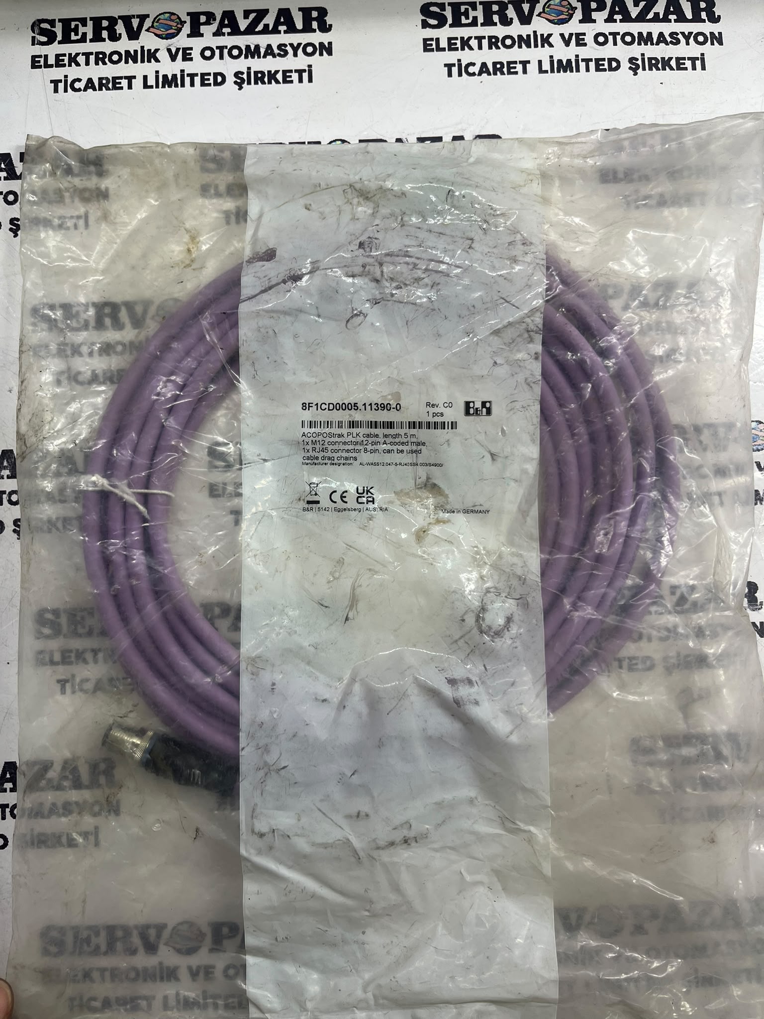 B&R Automation 8F1CD0005.11390-0 ACOPOS/ACOPOSmicro Sürücü Bağlantı / Arayüz Kablosu (Drive Connecting Cable) – Worldwide Shipping