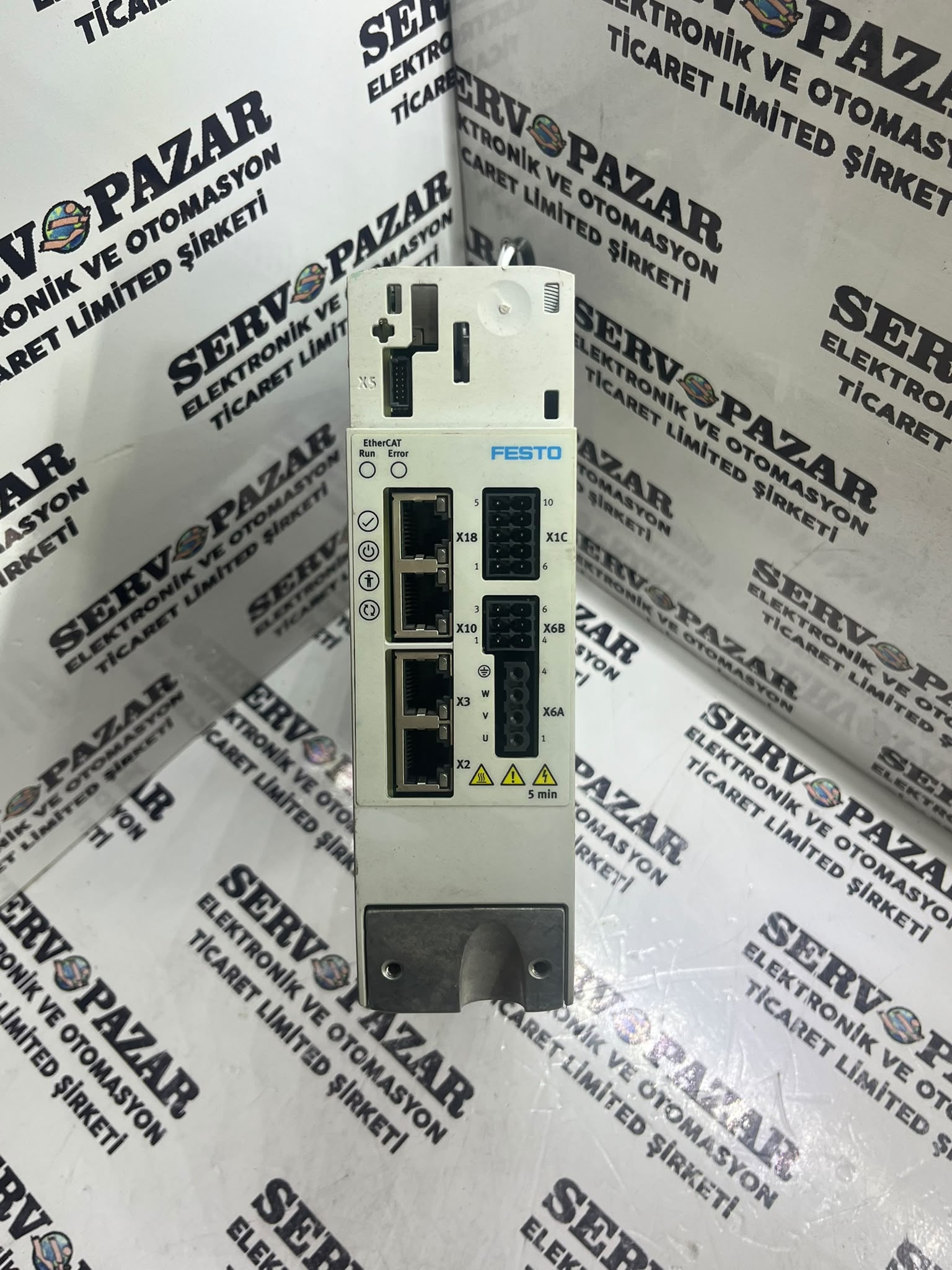 Festo CMMT-AS-C4-3A-EC-S1 Servo Sürücü (8143170 – 1-Faz / 3-Faz 230V AC, EtherCAT & Safety S1) – Worldwide Shipping
