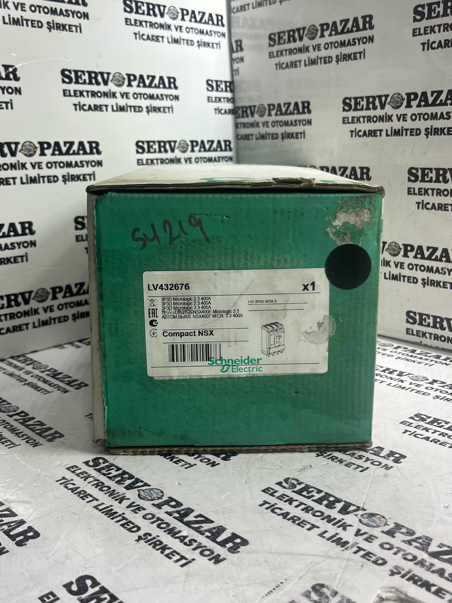 Schneider Compact NSX400N Kompakt Şalter (LV432676 – Micrologic 2.3 Trip Unit / 400A / 3-Kutup 3P 50kA MCCB) – Worldwide Shippin
