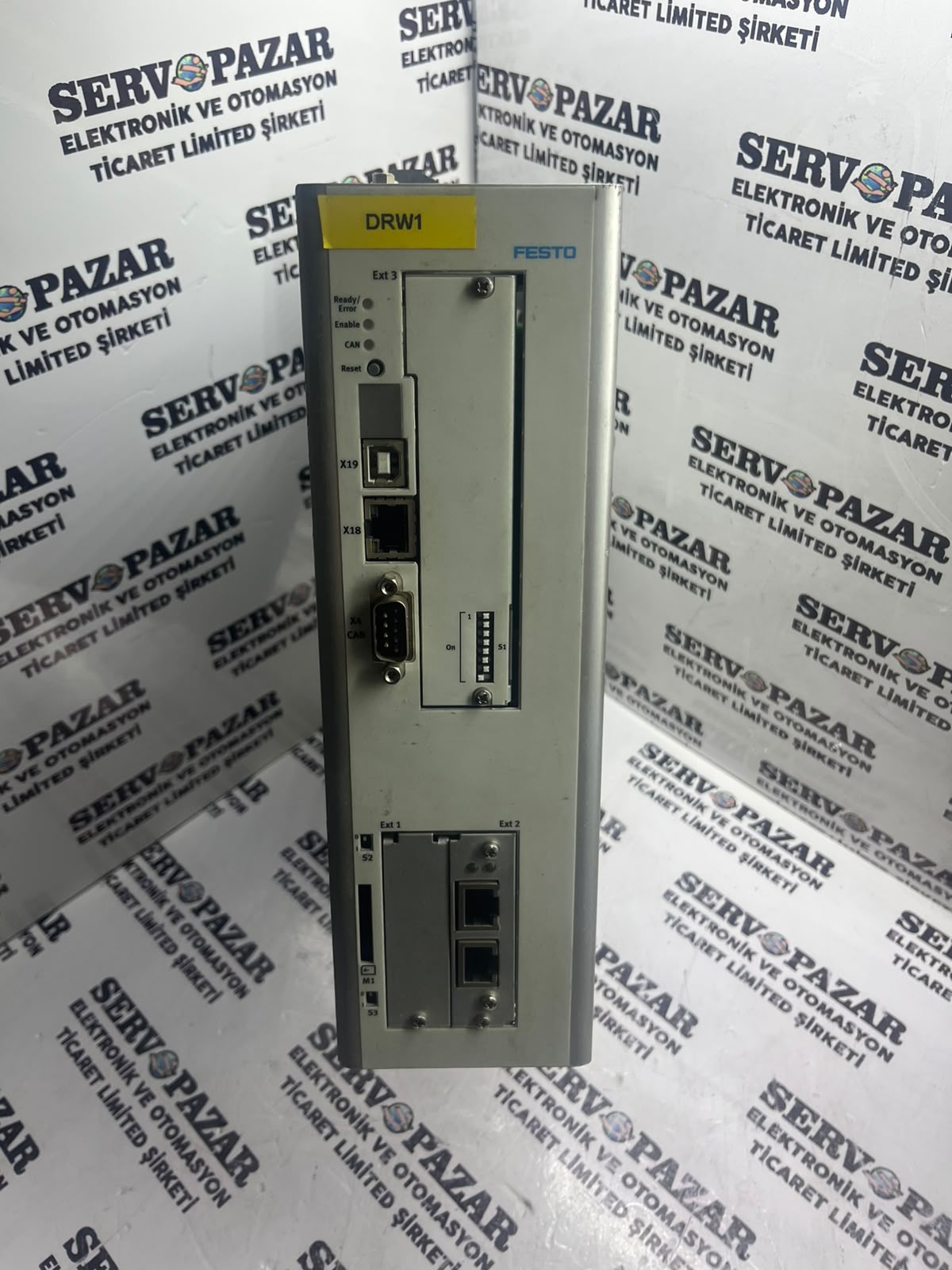 Festo CMMP-AS-C10-11A-P-M3 Servo Sürücü (1501388 – 3-Faz 400/480V AC, 10A Nominal / 20A Peak, M3 Multi-Option)