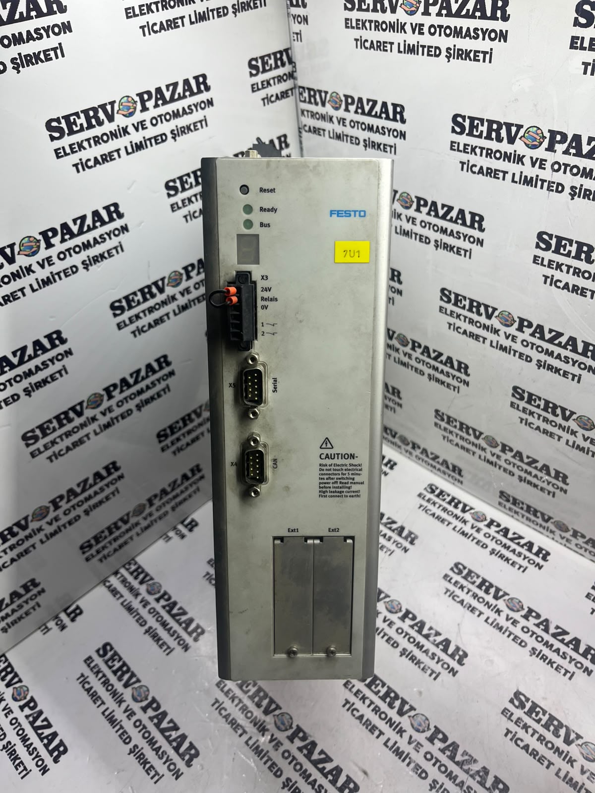 Festo CMMP-AS-C5-11A-P3 Servo Sürücü (554013 – 3-Faz 400/480V AC, 5A Nominal / 10A Peak, Integrated Safety)