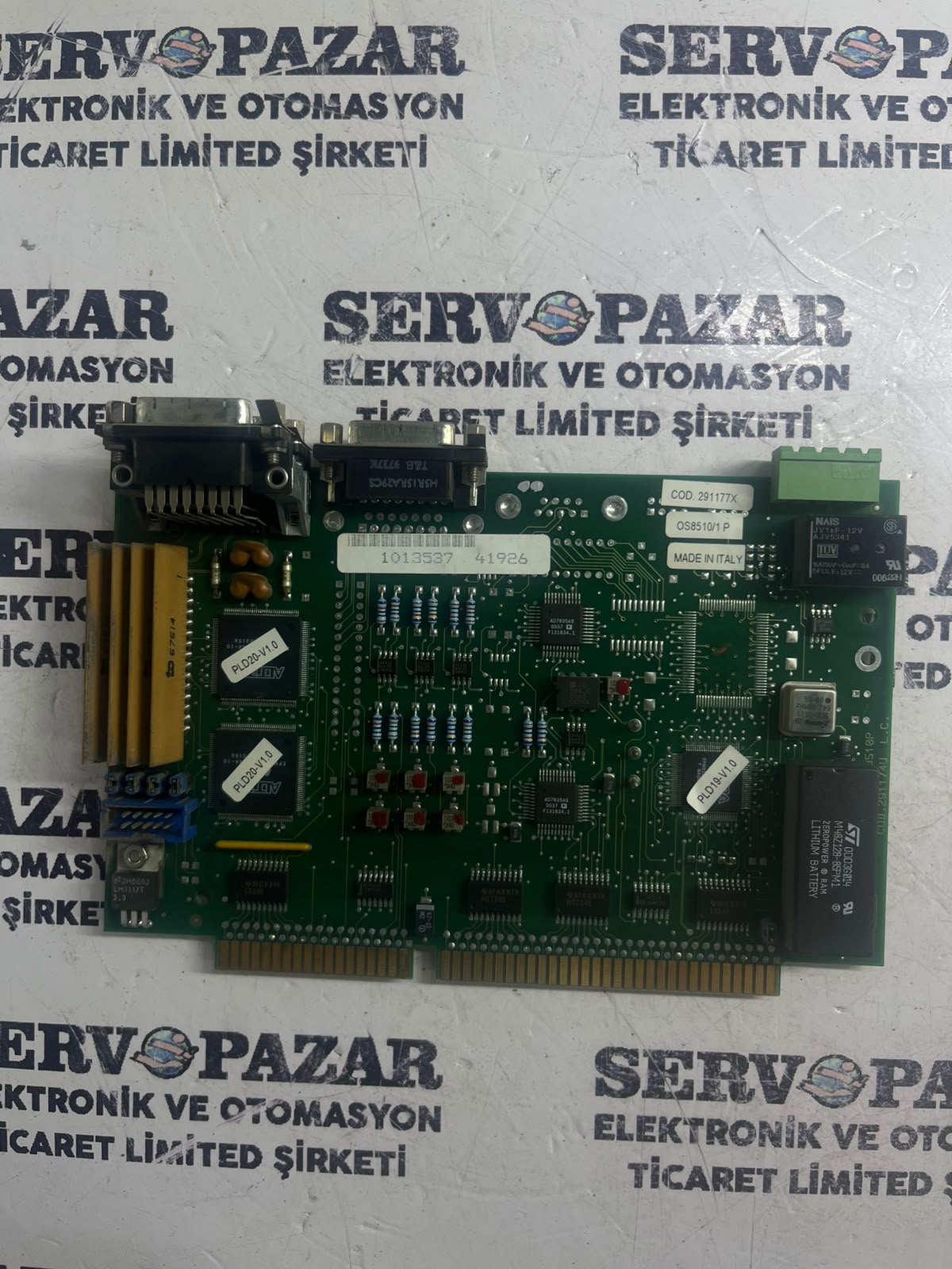 OS8510/1 P – COD.291177X – 1013537 41926 -PLD19-V1.0 -PLD20-V1.0 OSAI