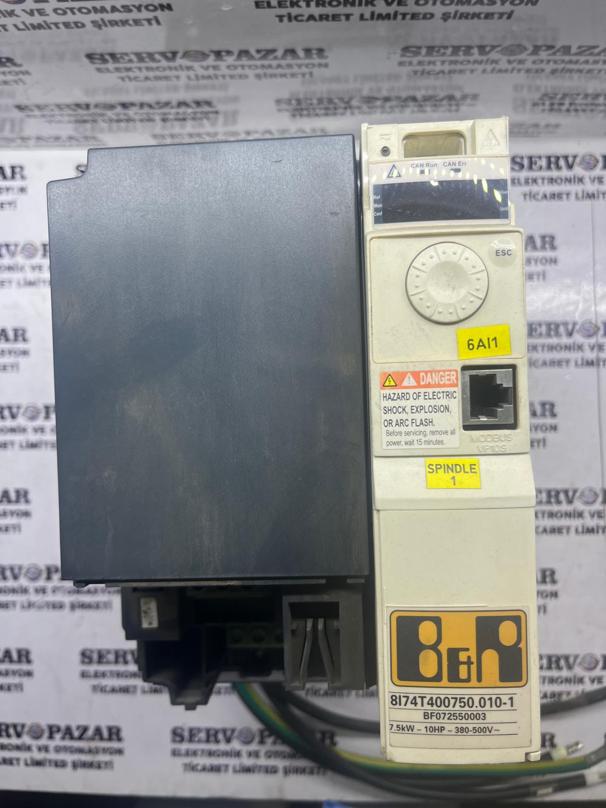 B&R Automation ACOPOS 1090 Servo Sürücü (8I74T400750.010-1